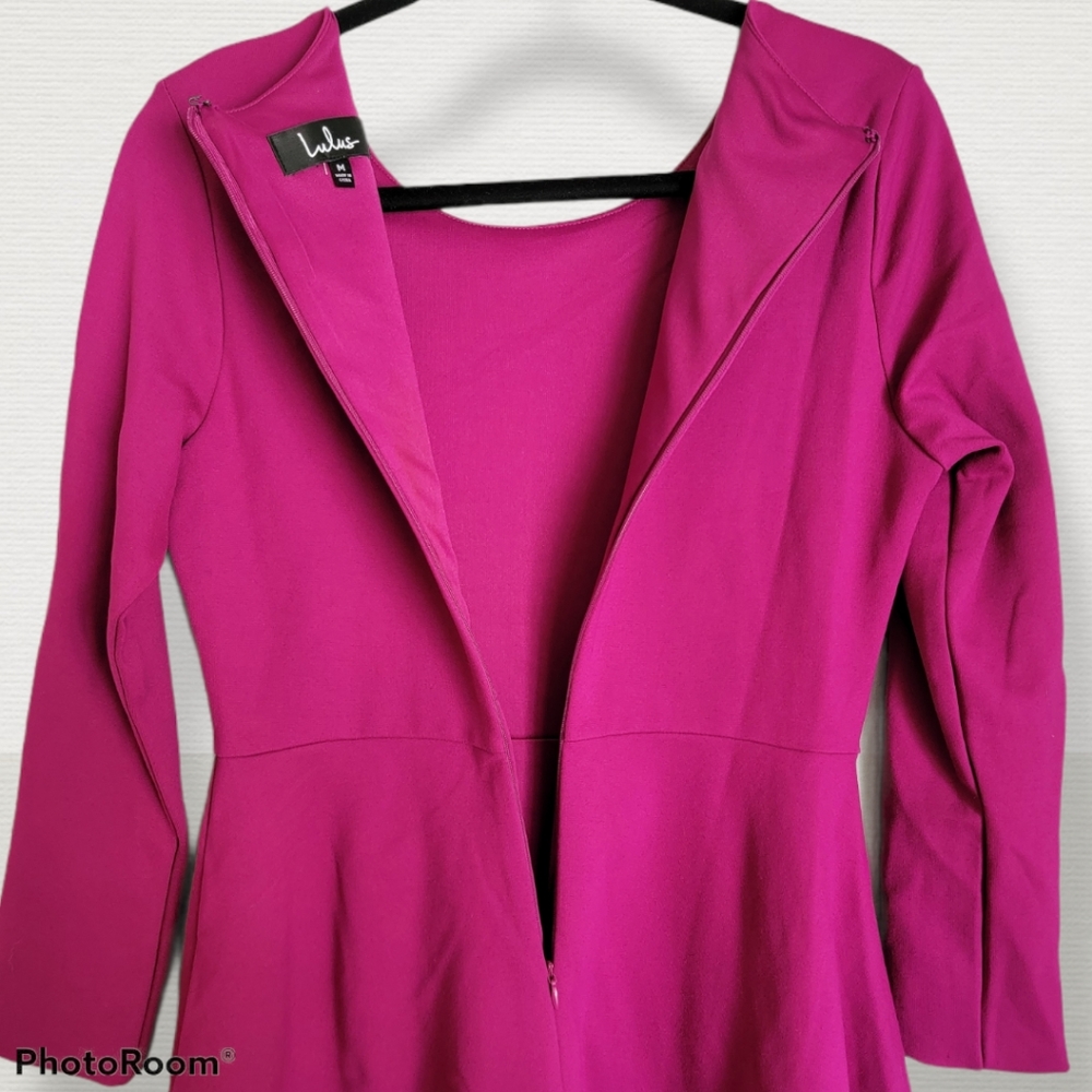Lulu's long sleeve dress, size medium - Picture 5 of 5